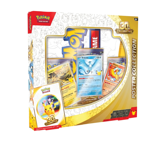 Pokemon TCG 30th Celebration Poster Collection